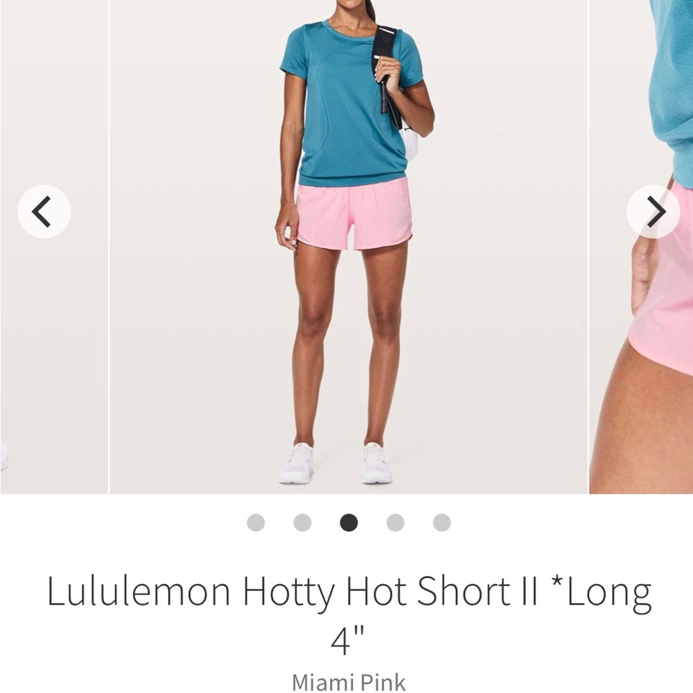 Lululemon Hotty Hots Miami Pink